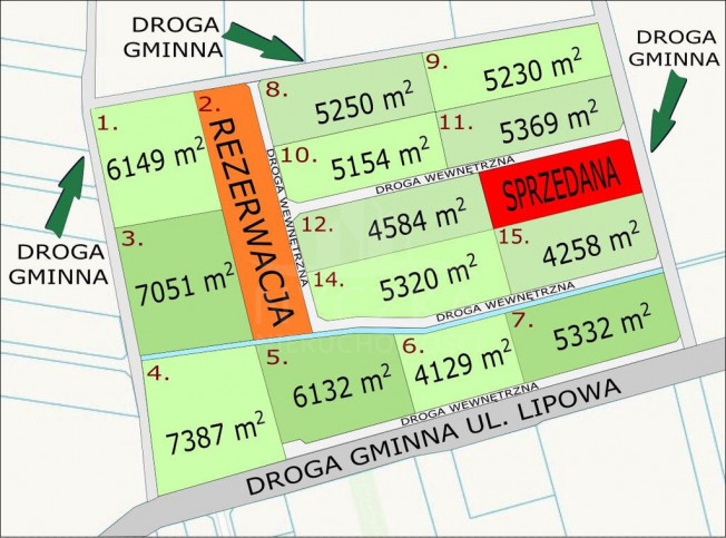 Działka Sprzedaż Lubczyna 5