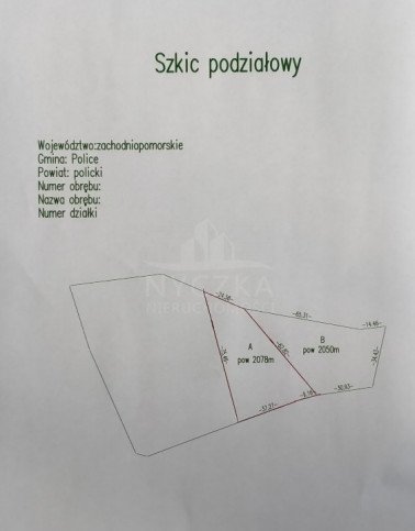 Działka Sprzedaż Bartoszewo 1