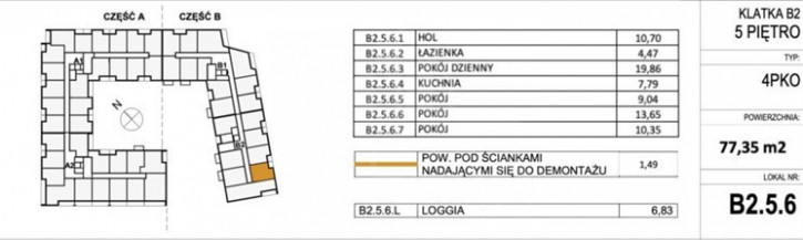 Mieszkanie Sprzedaż Szczecin Drzetowo Emilii Plater 3